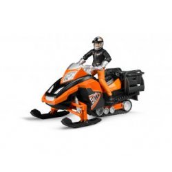 Bruder - Snow mobile with driver and accessories (BR63101)