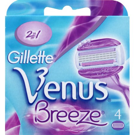 Gillette compatible - Venus Breeze Blades 4 Pack