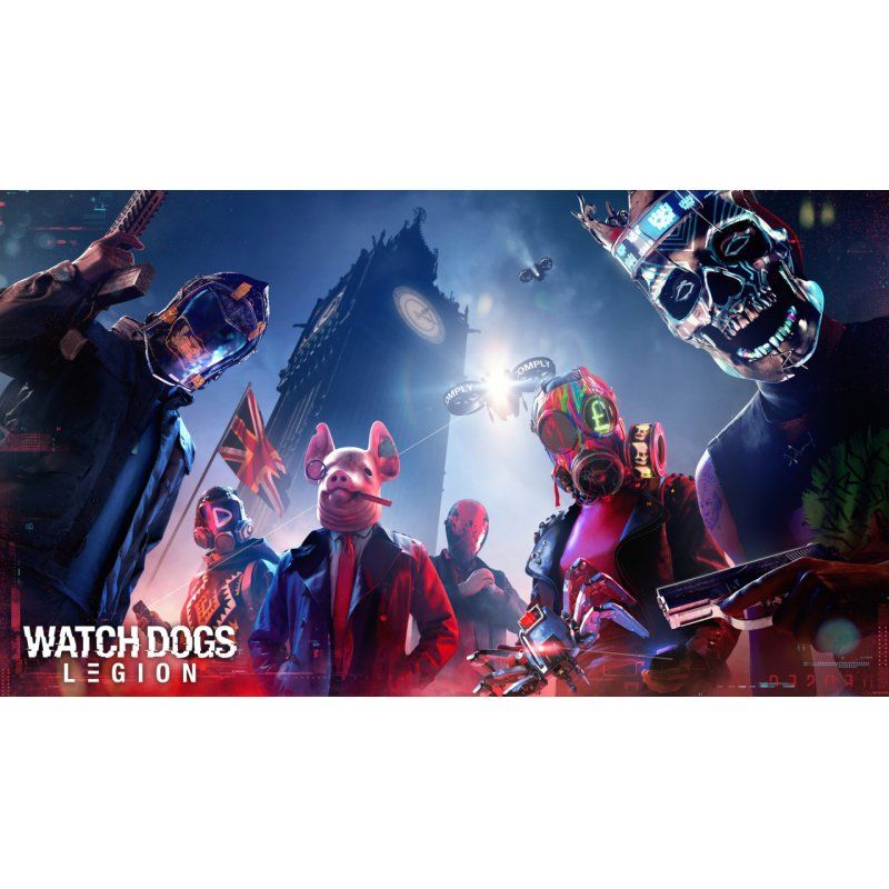 Ubisoft PS4 WATCH DOGS LEGION RESISTANCE EDITION video game Standard English PlayStation 4
