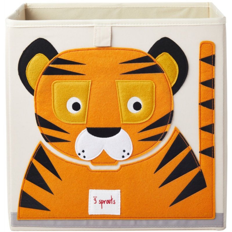 3 Sprouts compatible - Storage Box - Orange Tiger
