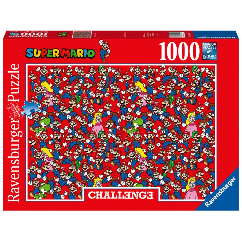 Ravensburger compatible - Puzzle 1000 - Challenge - Super Mario Bros (10216525)