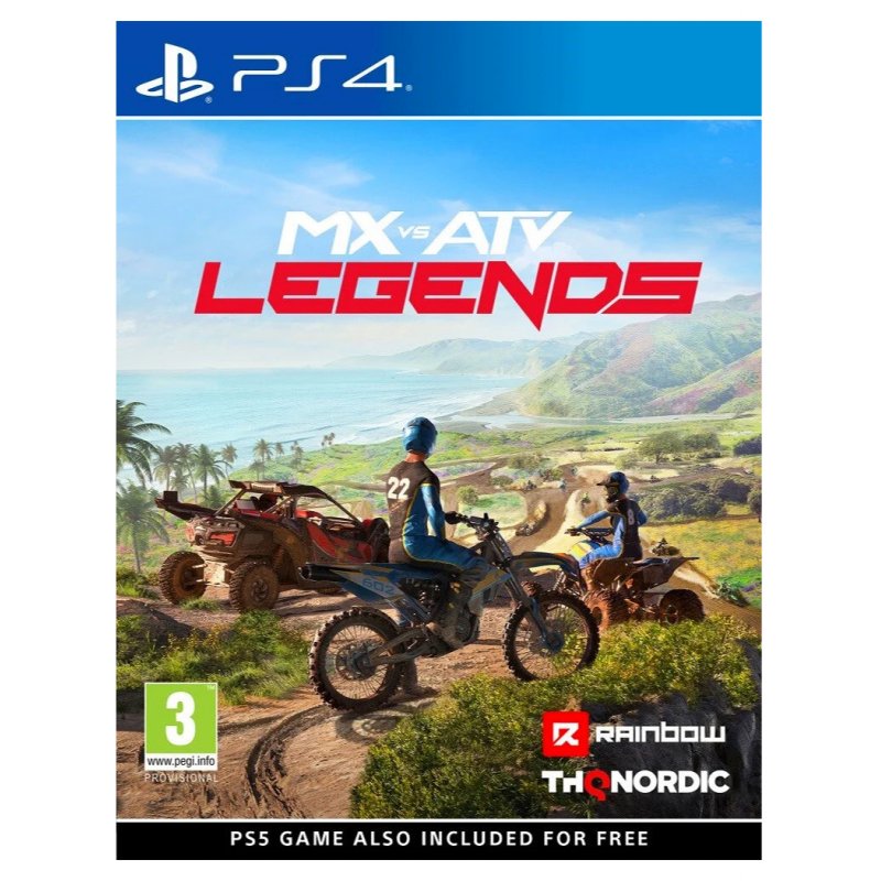 THQ MX vs ATV Legends, PS4 Standard Multilingual PlayStation 4
