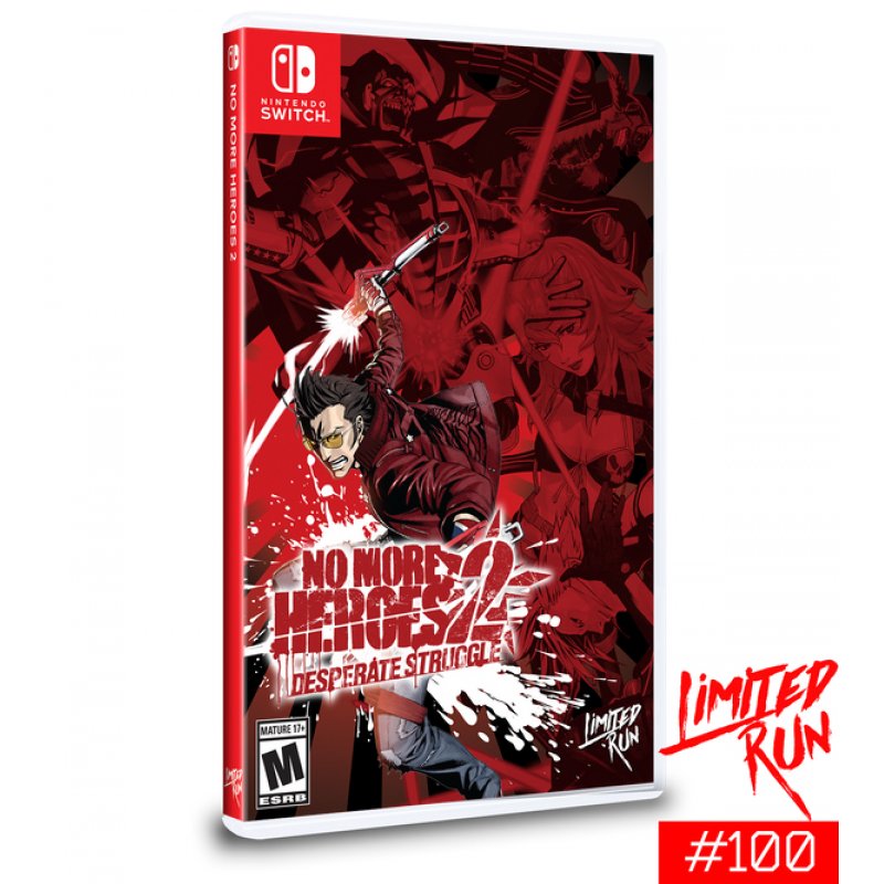 Limited Run Games No More Heroes 2 - Desperate Struggle, Switch Collectionneurs Anglais Nintendo Switch