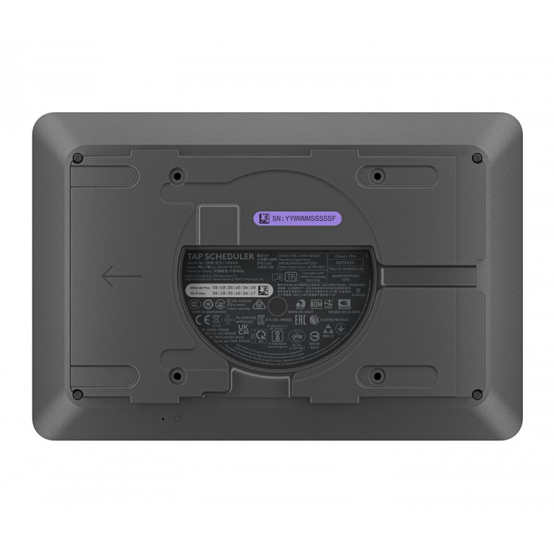 Logitech Tap Scheduler 25,6 cm (10.1") 1280 x 800 pixels IPS 802.11a, 802.11b, 802.11g, Wi-Fi 4 (802.11n), Wi-Fi 5 (802.