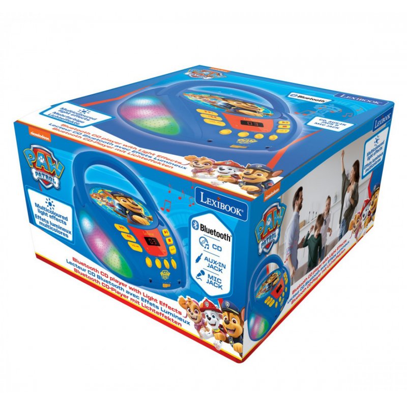 Lexibook RCD109PA Lecteur de CD Lecteur CD portable Multicolore