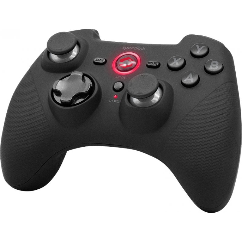 SPEEDLINK RAIT Noir RF Manette de jeu Nintendo Switch, PC, Playstation 3