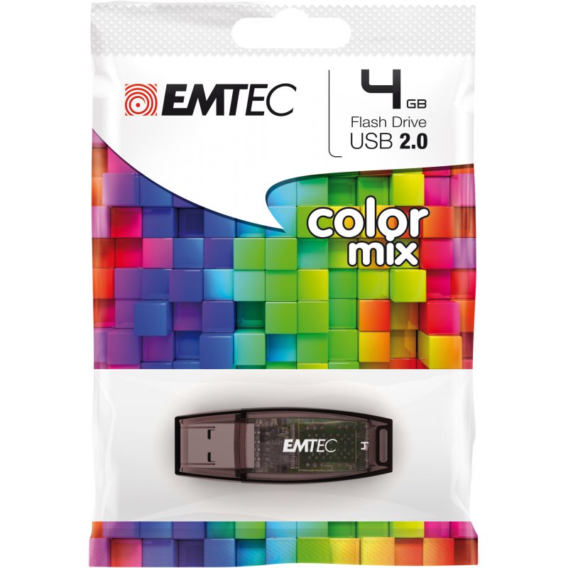 Emtec C410 4GB USB flash drive USB Type-A 2.0 Black