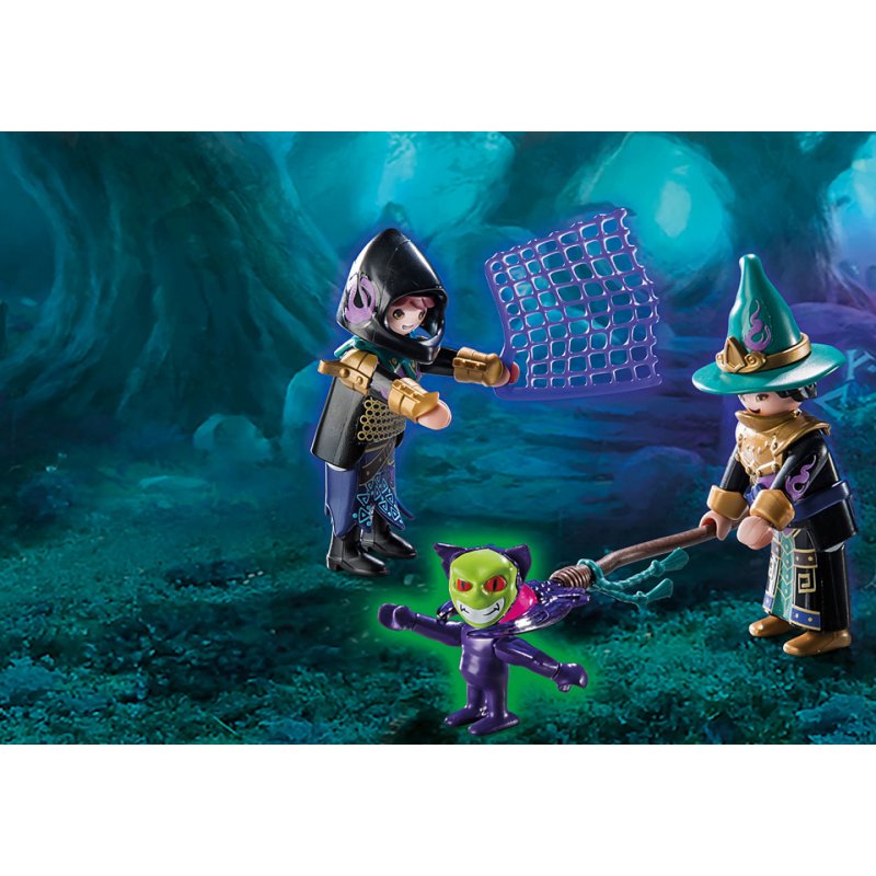 Playmobil compatible 70748 Novelmore - Violet Vale : Véhicule catapulte
