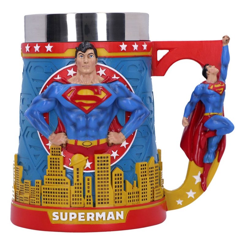 Superman chope Man of Steel 15 cm