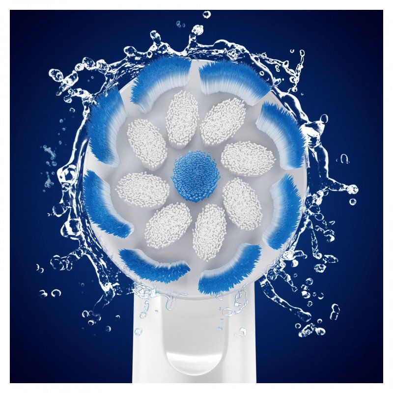 Oral-B Sensitive Clean 80339524 tête de brosses 9 pièce(s) Blanc