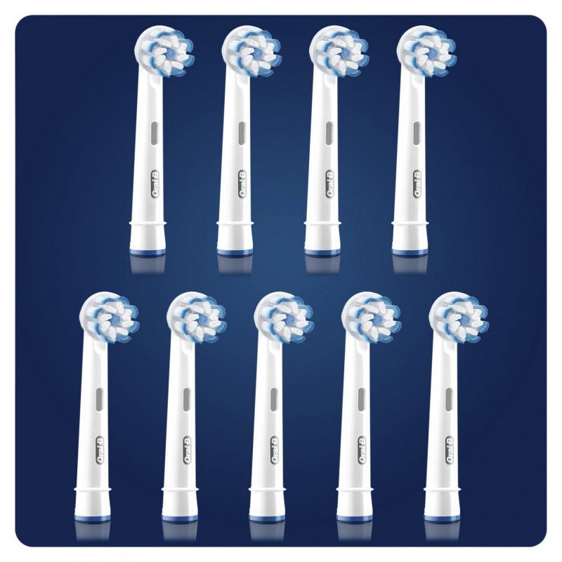 Oral-B Sensitive Clean 80339524 toothbrush head 9 pc(s) White