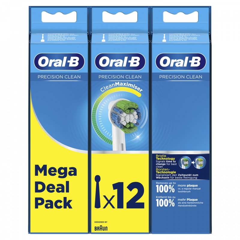 Oral-B  Prececion Clean - Replacement Heads 12pcs