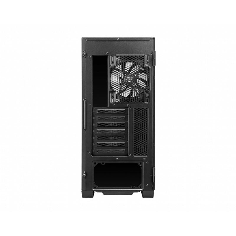 MSI MAG VAMPIRIC 300R Mid Tower Gaming Computer Case 'Black, 1x 120mm ARGB Fan, USB Type-C, Tempered Glass, Center, E-AT