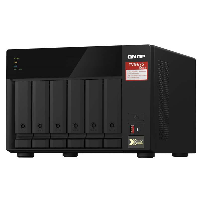 QNAP TVS-675-8G 6-bay NAS KX-U6580