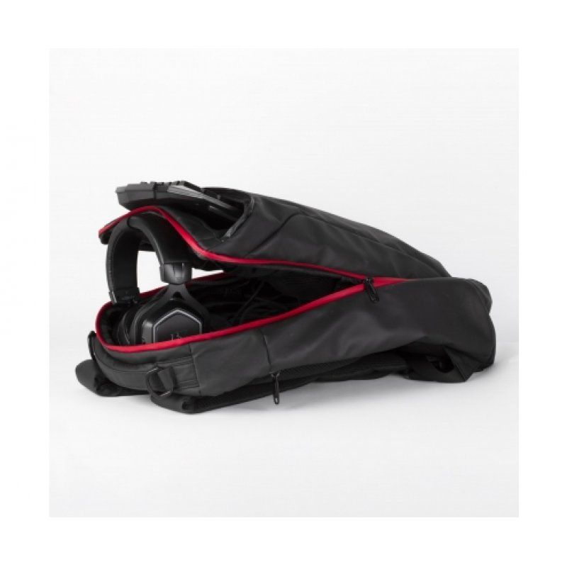 Konix 17" Ragnarr notebook case 43.2 cm (17") Backpack Black, Red