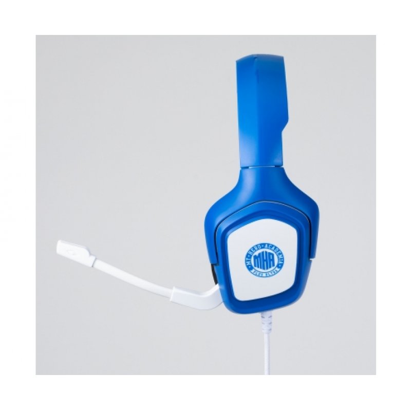 Konix My Hero Academia Casque Avec fil Arceau Jouer Bleu, Blanc