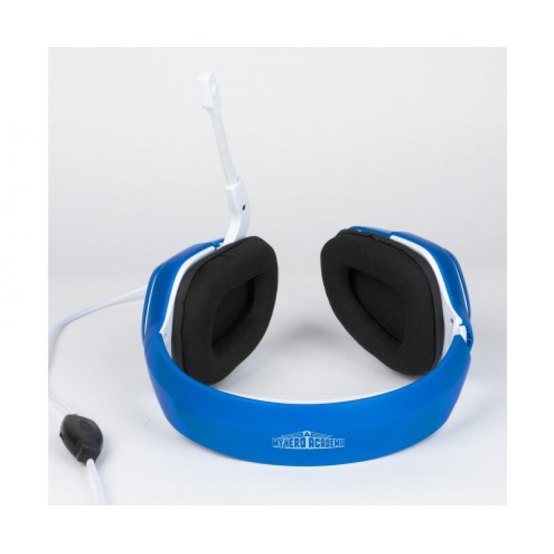 Konix My Hero Academia Headset Wired Head-band Gaming Blue, White