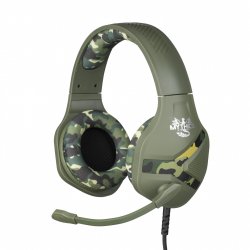 Konix Nemesis Camo Casque Avec fil Arceau Jouer Multicolore