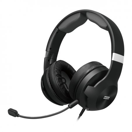 Hori Pro Casque Avec fil Arceau Jouer Noir, Argent
