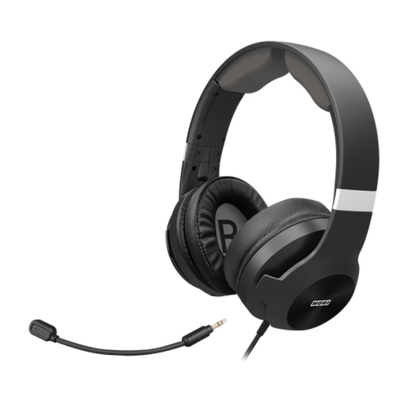 Hori Pro Casque Avec fil Arceau Jouer Noir, Argent