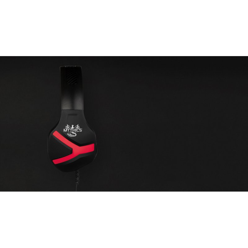 Konix Nemesis Switch Headset Wired Head-band Gaming Black, Red