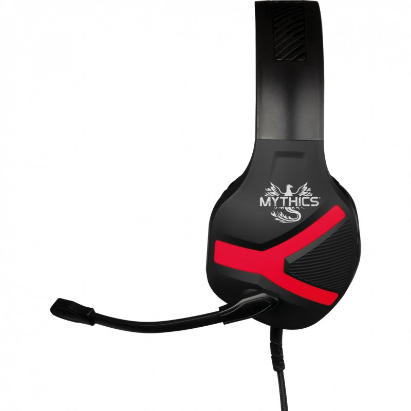 Konix Nemesis Switch Headset Wired Head-band Gaming Black, Red
