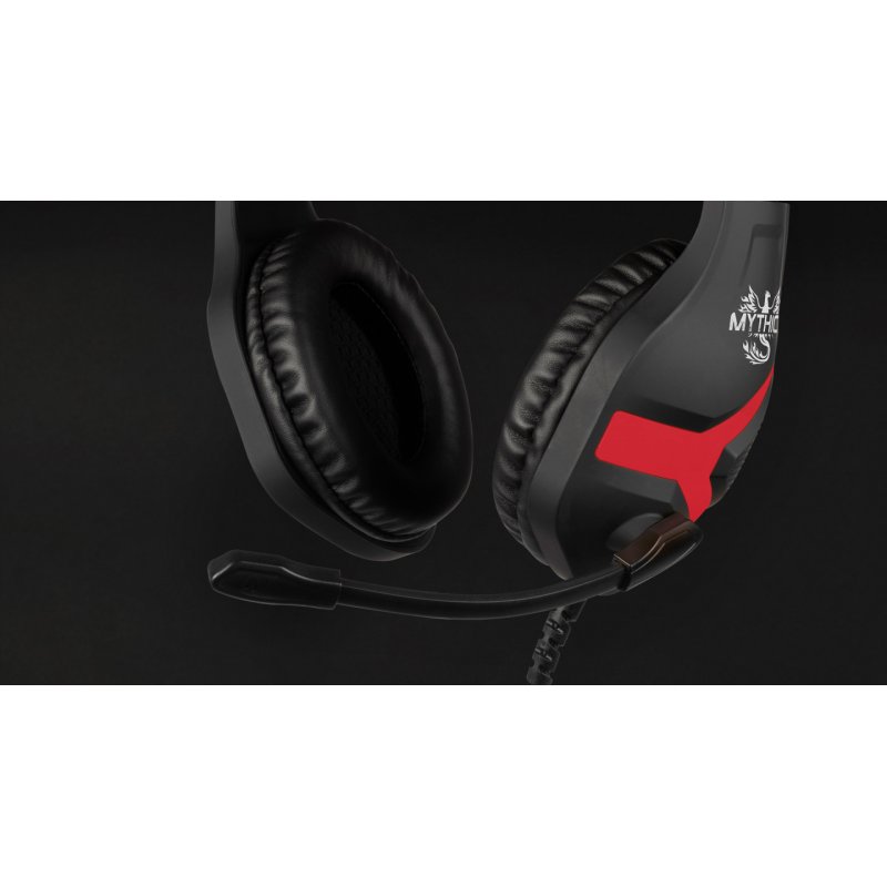 Konix Nemesis Switch Headset Wired Head-band Gaming Black, Red