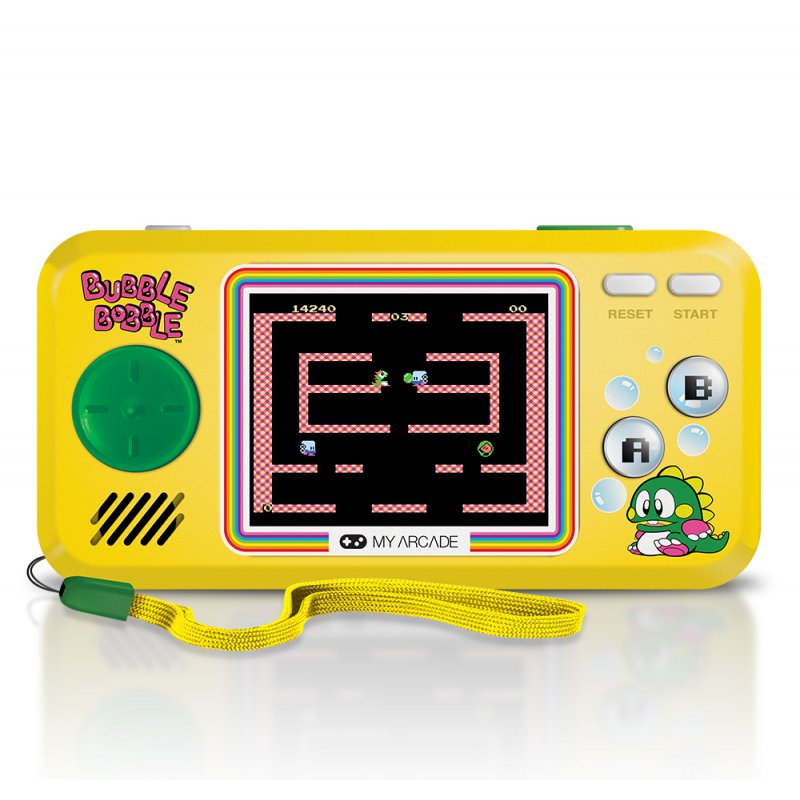 My Arcade Bubble Bobble console de jeux portables 6,98 cm (2.75") Vert, Jaune