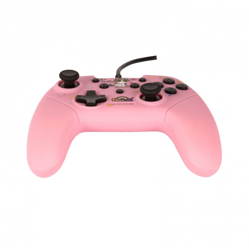 Konix Be Funky Pink USB Gamepad Nintendo Switch, PC