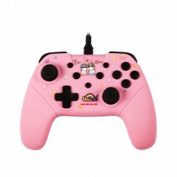 Konix Be Love Pink USB Gamepad Nintendo Switch, Nintendo Switch Lite, PC