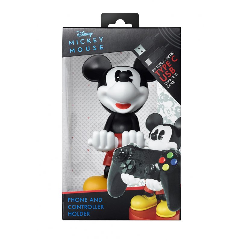 Exquisite Gaming Cable Guys Mickey Mouse Support passif Manette de jeux, Mobile/smartphone Noir, Rouge, Blanc, Jaune