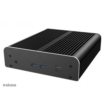 Akasa compatible Newton TN UCFF-Gehäuse (Intel NUC), OEM - schwarz