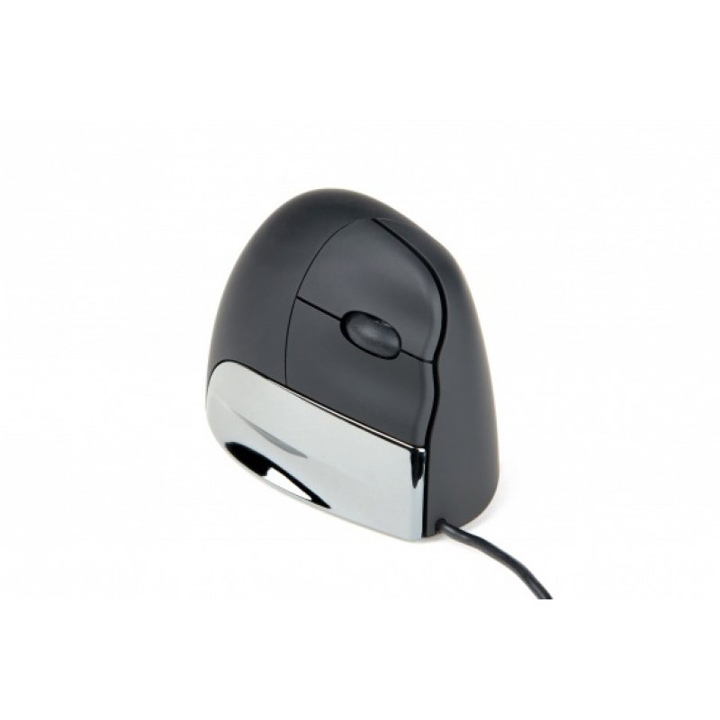 Souris sans fil Evoluent compatible Verticale Small pour droitier (Noir)