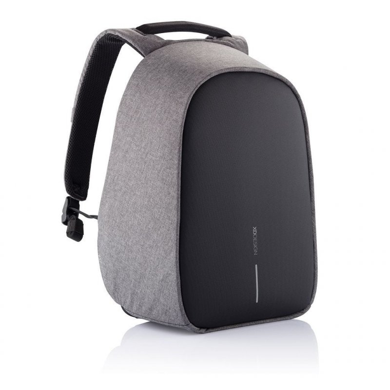 XD Design compatible - Bobby Hero Small Anti-theft Backpack – Grey (P705.702)