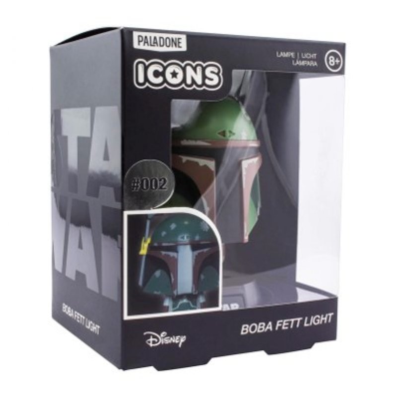 Paladone Bobba Fett Icon Light BDP Éclairage d’ambiance