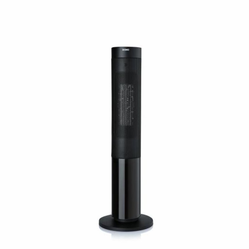 Heating Tower with Chimney effect black Schwarz (DO7345H)