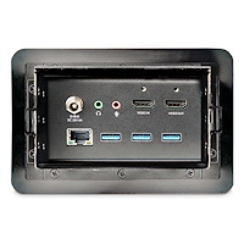 CONFERENCE ROOM TABLE CONNECTIVITY BOX W/ LAPTOP DOCK