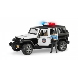 Bruder - Jeep Wrangler Unlimited Rubicon Police Vehicle with policeman (BR2526)