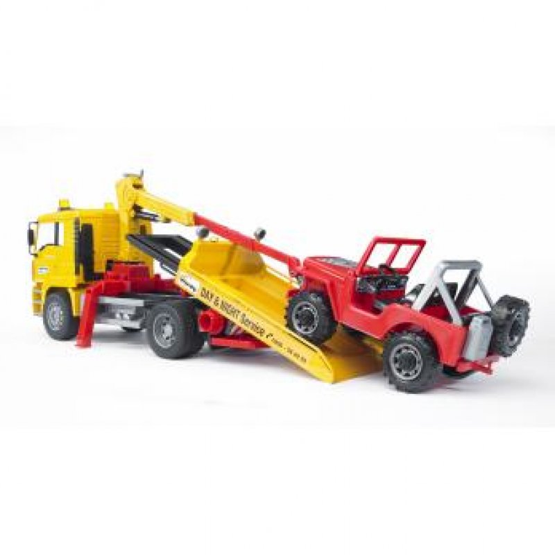 Bruder - Man TGA Breakdowntruck with Cross Country Vehicle (BR2750)