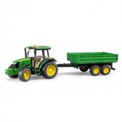 Bruder Tractor with Trailer John Deere 5115M (BR2108)