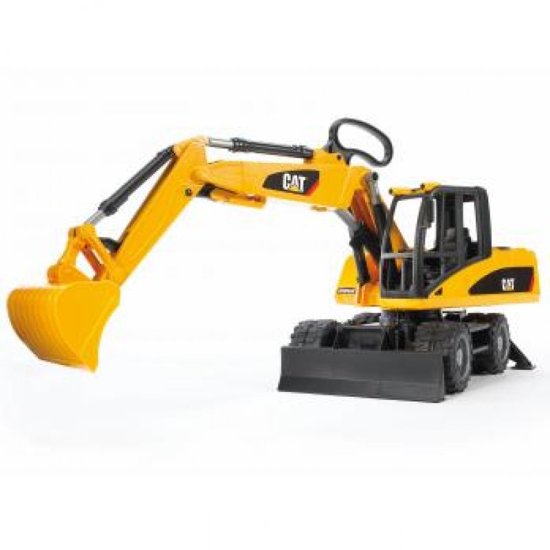 BRUDER CAT Wheel excavator