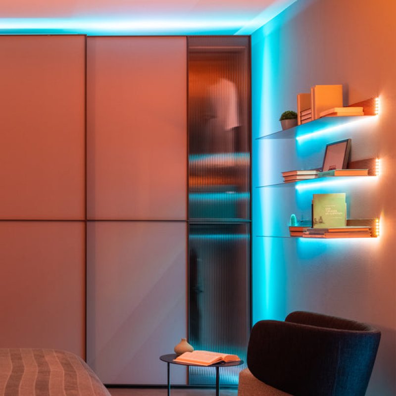 Twinkly Line Guirlande Noir G