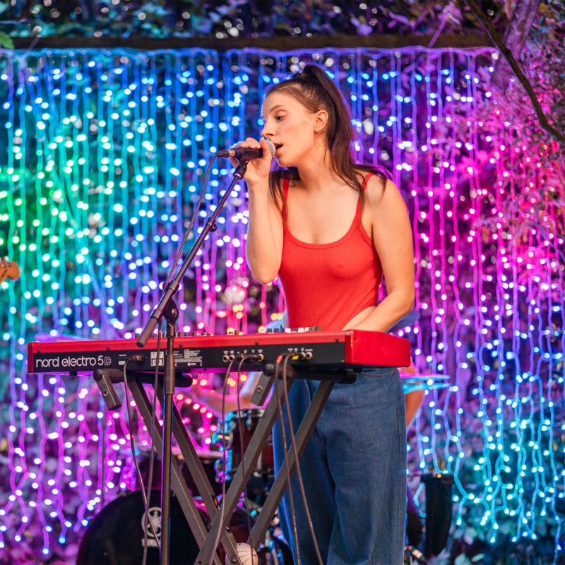 Twinkly compatible - Curtain Special Edition Lightstrings 210 LED'S RGBW Multiple Color