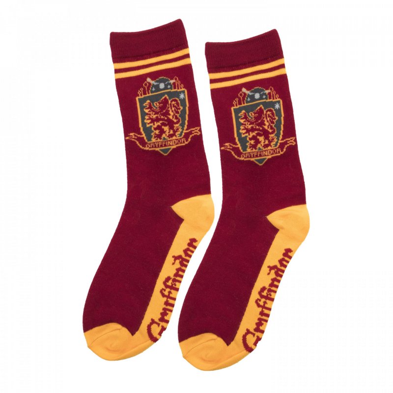 Cinereplicas Set of 3 Gryffindor Socks Unisex Red, Yellow 3 pair(s)