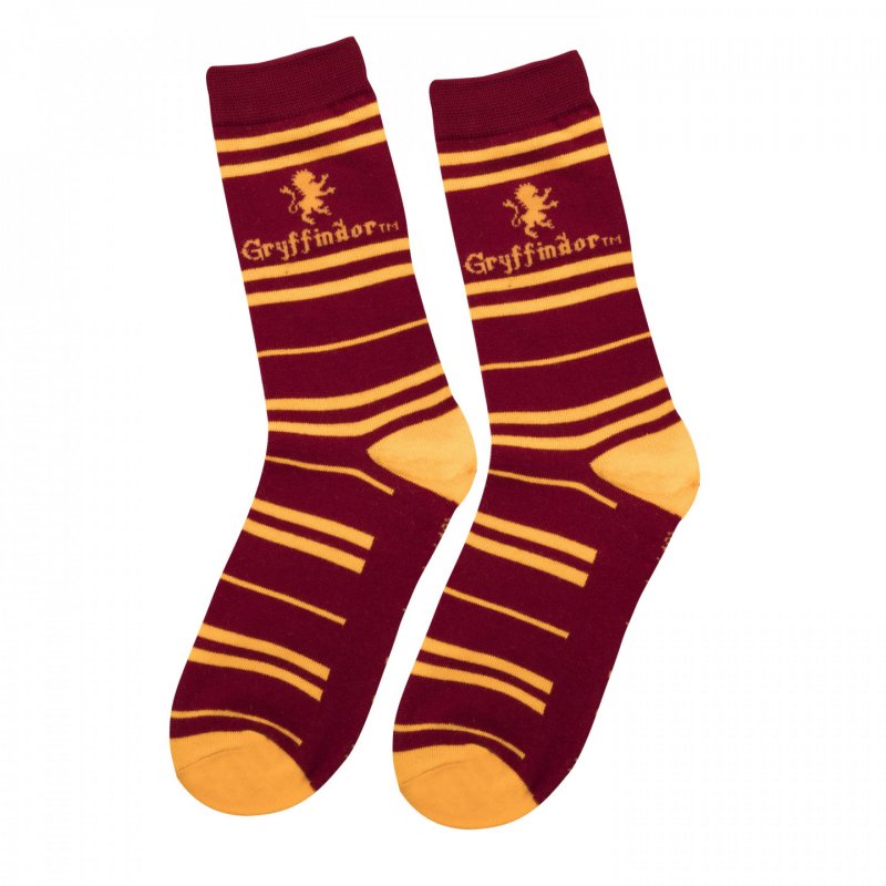 Cinereplicas Set of 3 Gryffindor Socks Unisexe Rouge, Jaune 3 paire(s)