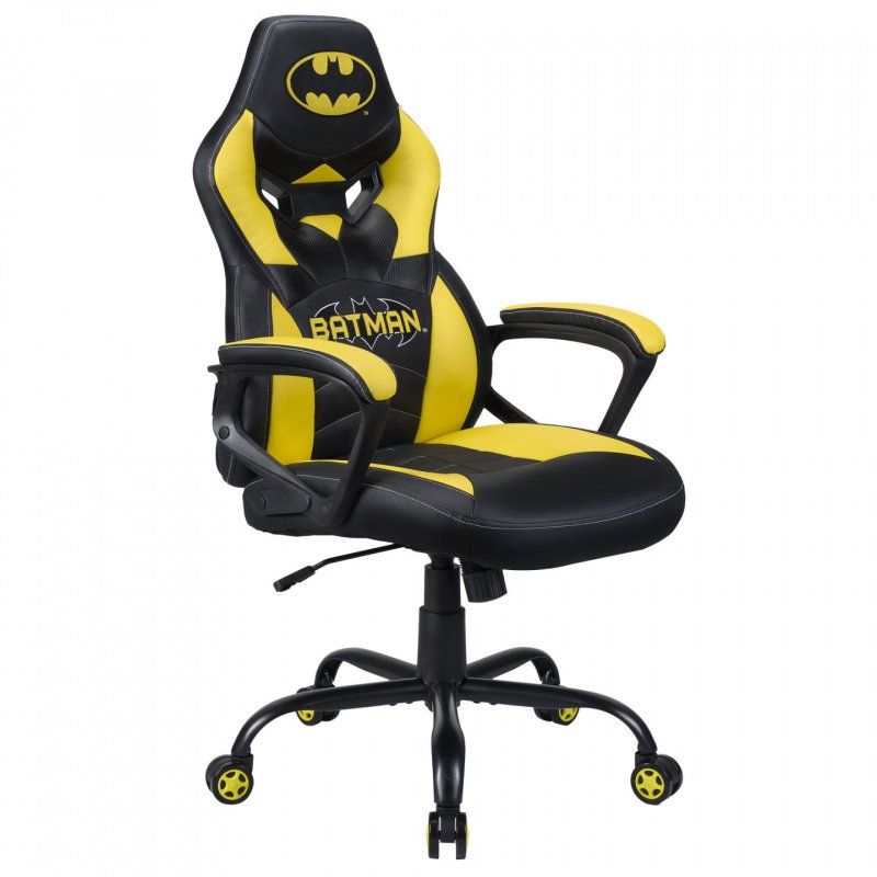 Fauteuil Gamer Subsonic compatible Batman Junior (Noir/Jaune)