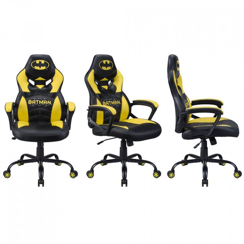 Subsonic Batman Junior PC gaming chair Upholstered padded seat Black, Yellow