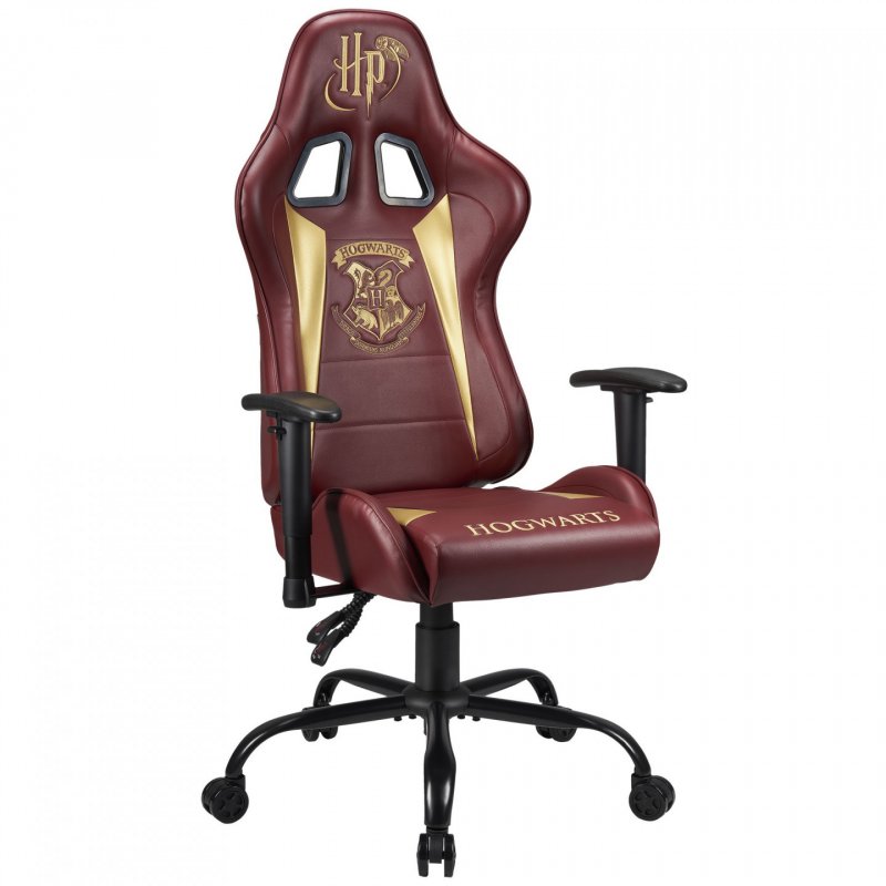 Fauteuil Gamer Subsonic compatible Harry Potter (Rouge/Or)