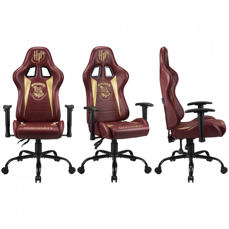 Subsonic Hogwarts PC gaming chair Upholstered padded seat Brown