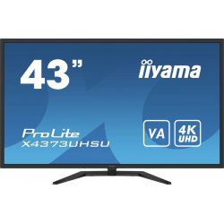 iiyama ProLite X4373UHSU-B1 computer monitor 108 cm (42.5") 3840 x 2160 pixels 4K Ultra HD Black